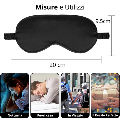 Maschera da Notte in Seta