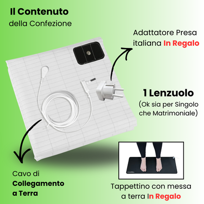 Lenzuolo con Messa A Terra PREMIUM